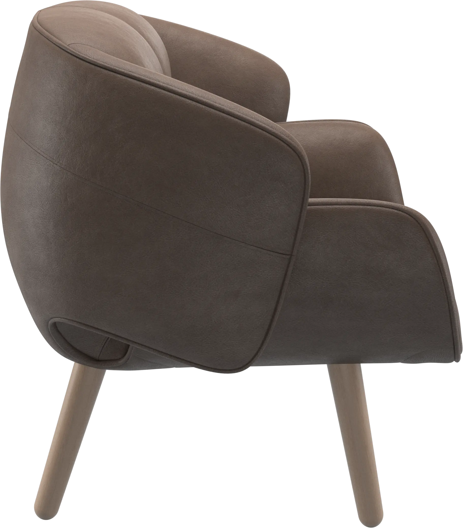 モダンなデザイナーアームチェア - レザー | ボーコンセプト